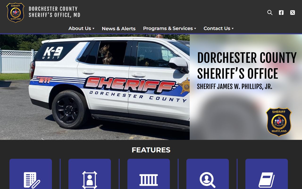Dorchester County criminal court records sheriff office website